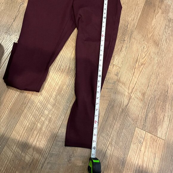 Share LOFT Women's Business Casual Dress Purple Plum High Waist size L Pants NWT - Picture 2 of 4